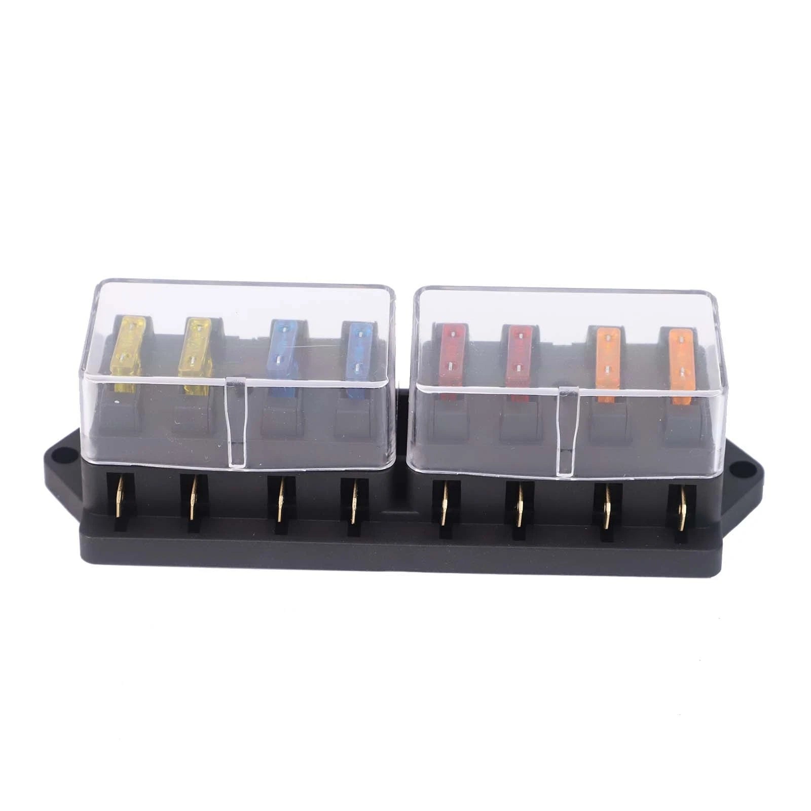 Blade Fuse Box for Car LED Circuit Protection (12V 24V)