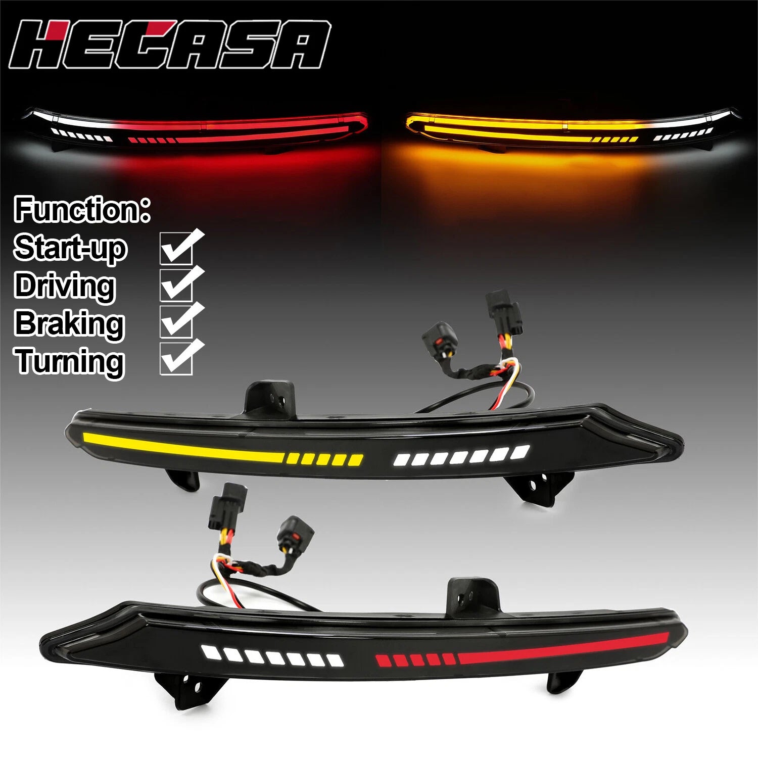 LED Reflector Tail Light for Honda Accord (2018–2022)