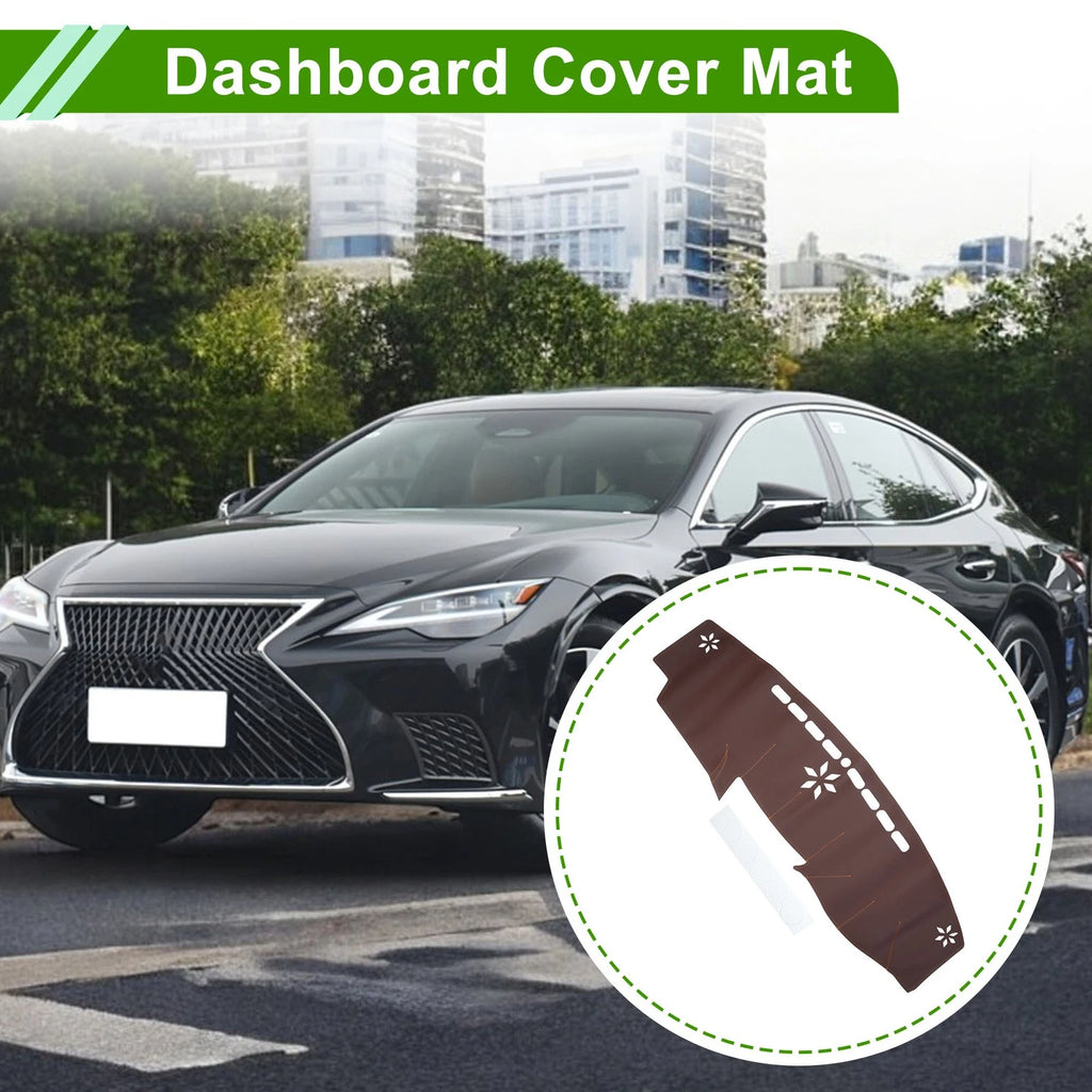 Dashboard Cover for Lexus LS460 (2006–2011) Dash Mat Carpet Brown