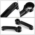 Set of 4 Door Handles + Tailgate Handle Cover Trim for Jeep Wrangler JK (2007–2018)