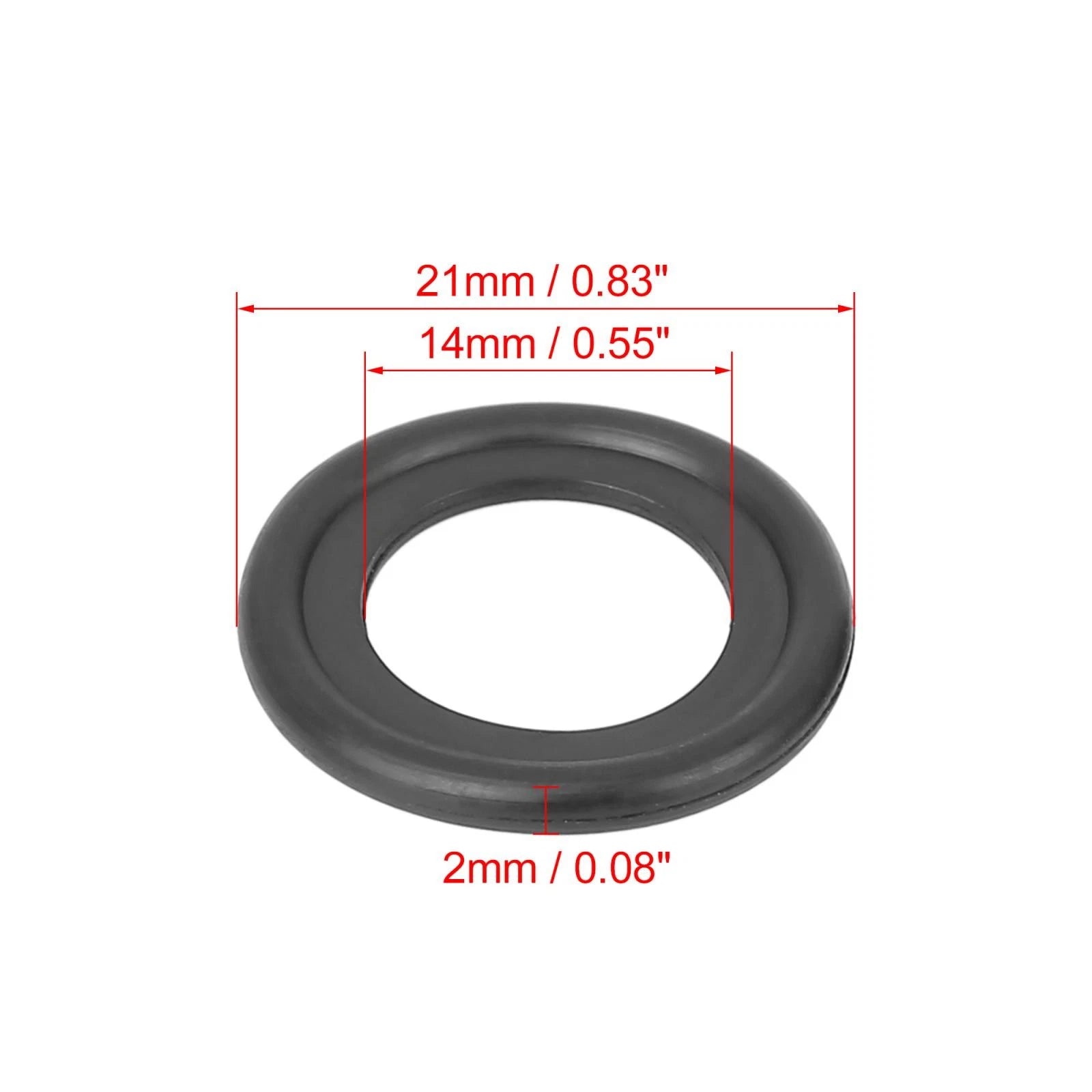 10X Oil Drain Plug Gaskets for Various Models (323513, 5066453, F5TZ6734BA)