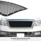 Honeycomb Upper Black Mesh Grille Insert for Ford F-150 (2004-2008)