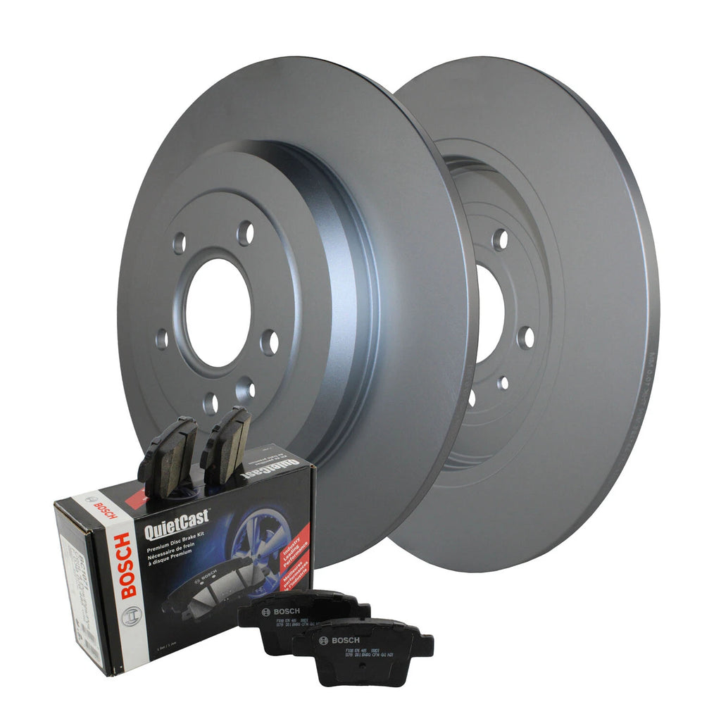 Rear Brake Kit 330mm Disc & Akebono Ceramic Pad for Ford Freestyle Taurus (2005–2007)