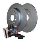 Rear Brake Kit 330mm Disc & Akebono Ceramic Pad for Ford Freestyle Taurus (2005–2007)