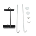Battery Hold Down Clamp Bracket with 10 J Bolts for Universal Fit (All Years)
