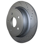 Front Rear Brake Kit for Dodge Ram 1500 (2010–2023) - Akebono ProACT, Drilled Rotors