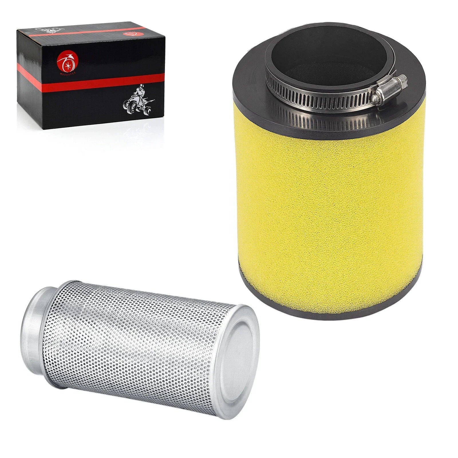Air Filter & Guide Cleaner Body for Honda Rancher 420 TRX420 (2007–2014)