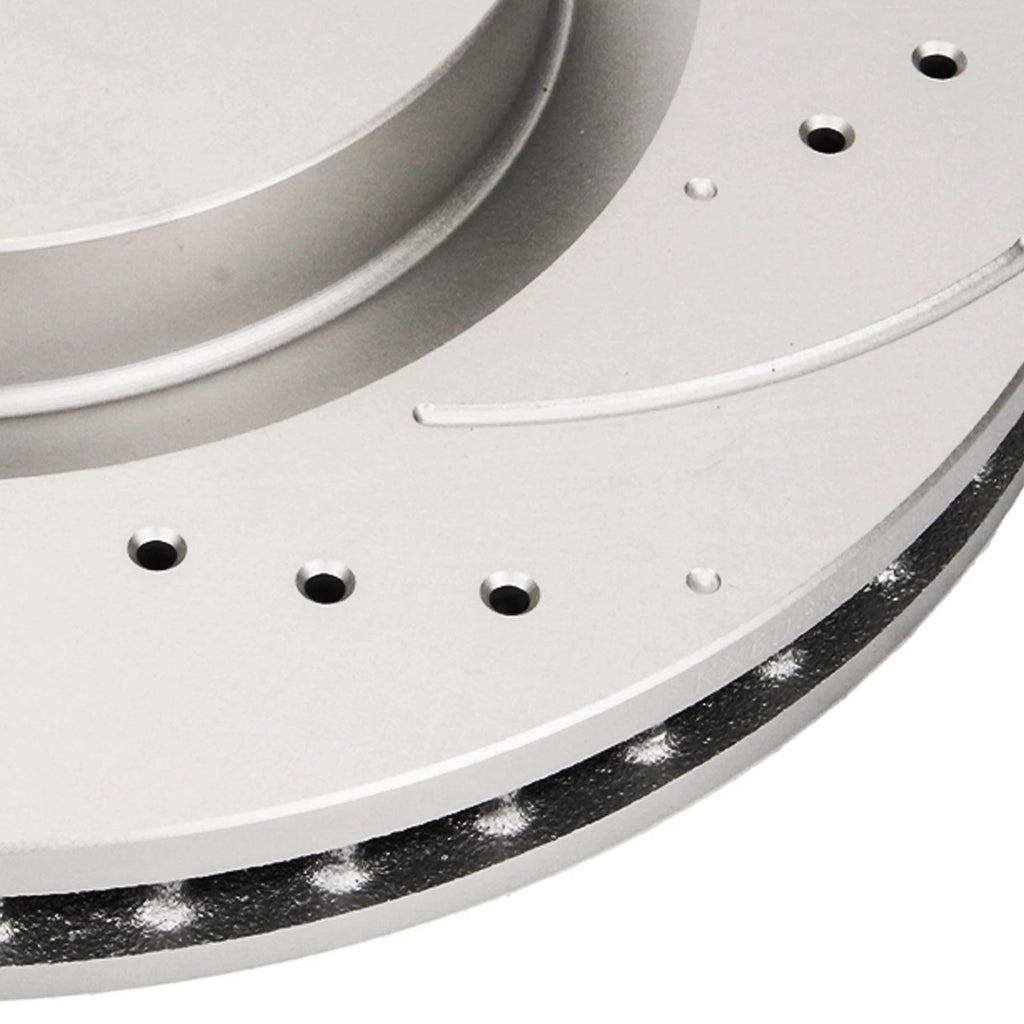 Front Brake Rotors and Ceramic Pads Kit for Nissan Rogue (2014–2017)