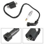 Ignition Coil + Spark Plug for Polaris ATV Trail Boss 325 330 (2003–2006) 31401-40F00 A