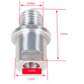 Lathe Headstock Spindle Adapter for Shopsmith 5/8" to 1" 8tpi