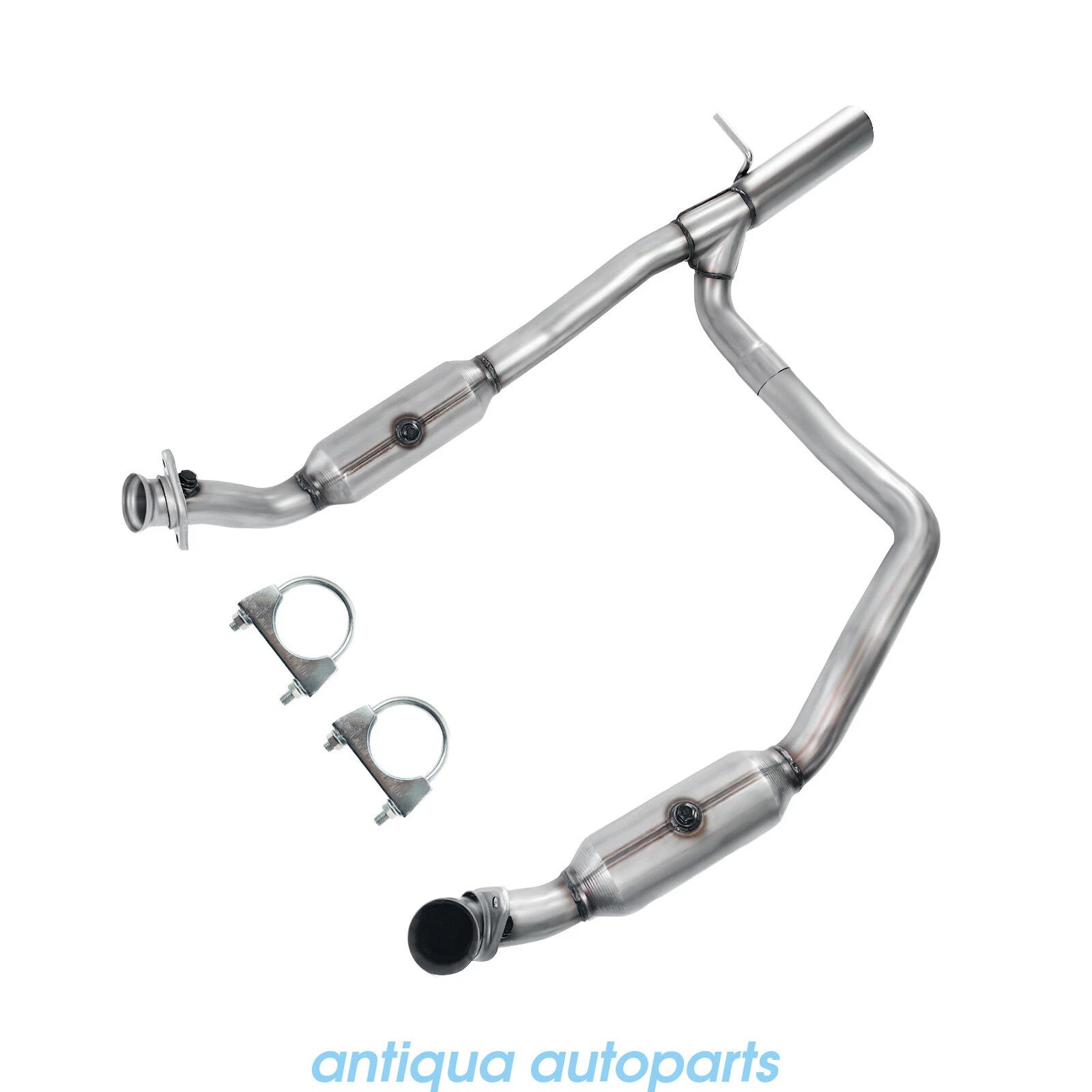 Set of 2 Catalytic Converters for Ford E-150 E-250 E-350 (2009–2014)