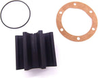 Water Pump Impeller for Mermaid Marine (397, 595, 2722) 4 Cyl Engine Cooling