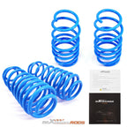 Set of 4 Lowering Springs for Ford Fiesta (2011–2019) - Drop 35mm