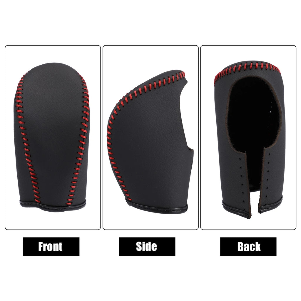 Faux Leather Gear Shift Knob Cover for Nissan Rogue Sport (2017–2021)
