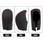 Faux Leather Gear Shift Knob Cover for Nissan Rogue Sport (2017–2021)