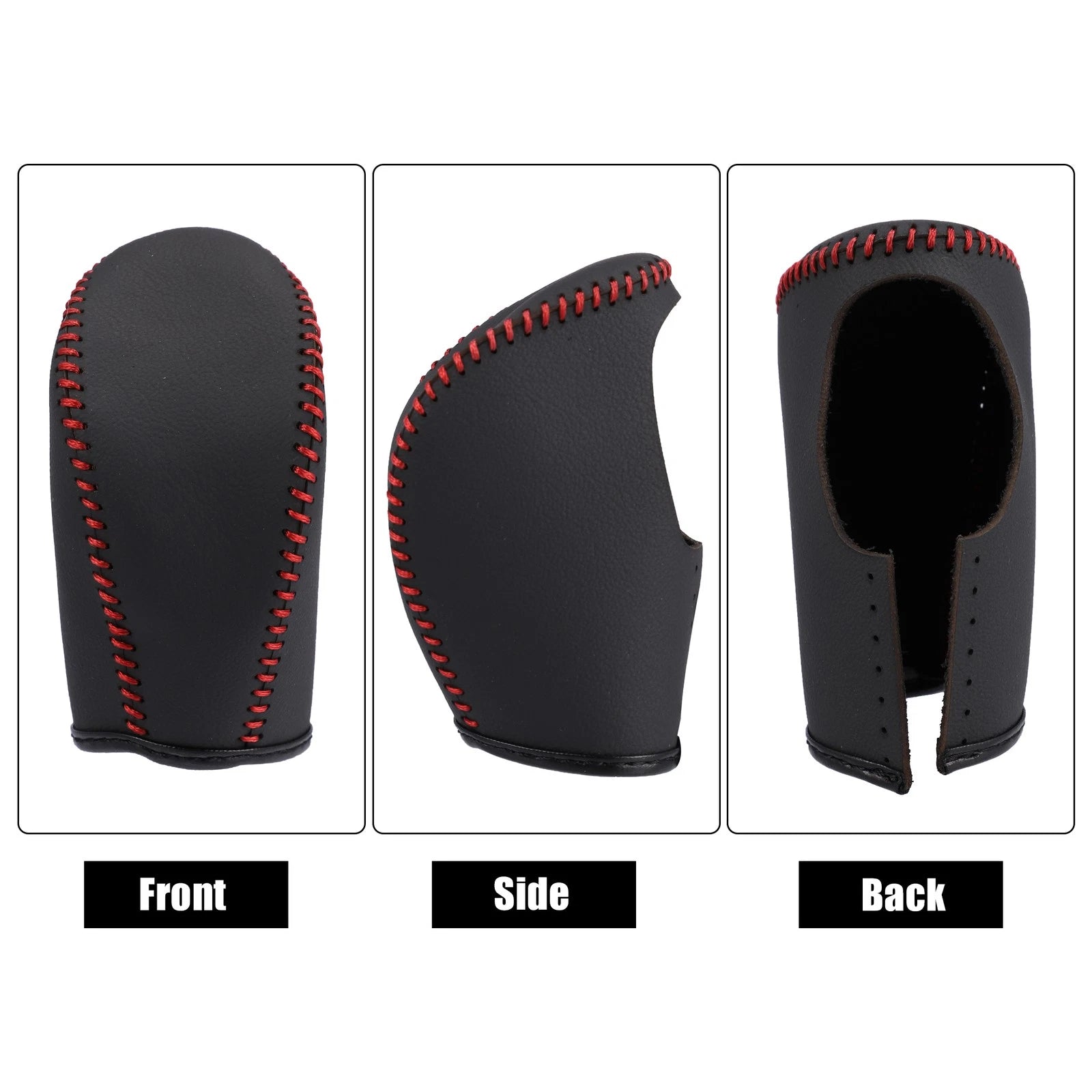 Faux Leather Gear Shift Knob Cover for Nissan Rogue Sport (2017–2021)