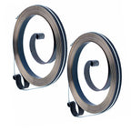 Recoil Starter Springs for Chainsaw (Compatible with Multiple Models) 2 Pack