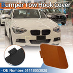 Tow Hook Cover Front Car Bumper for BMW Valencia Orange Metallic