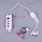 3 USB Port Car Power Adapter for Universal Use (2010–2023)