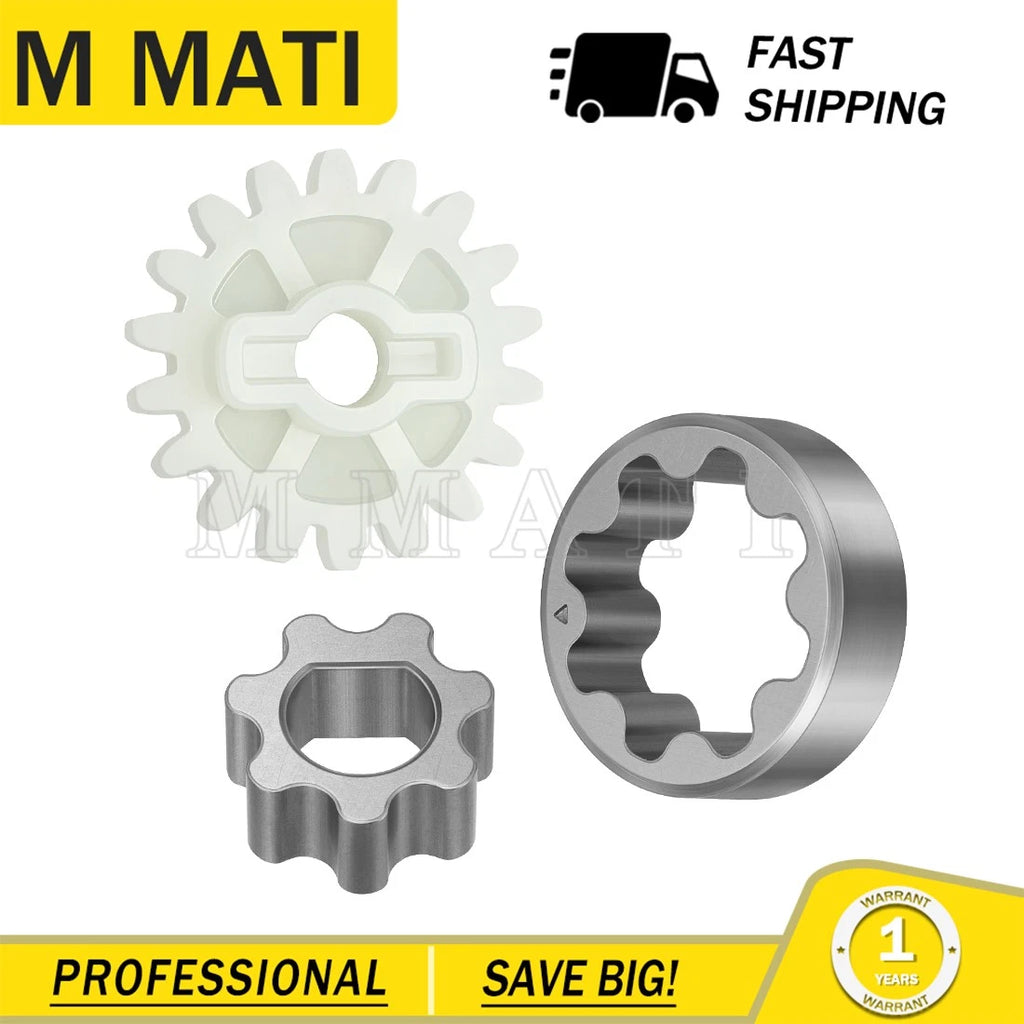 Oil Pump Driven Gear & Rotor Set for Honda CRF250R CRF250X (2004–2017)
