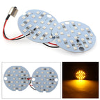 2X LED Turn Signal/Daytime Running Panel Light for Harley (1156 BA15d)