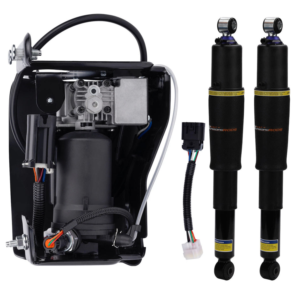 Air Shocks & Compressor Kit for Cadillac Escalade (2002-2020)