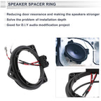 Set of 2 Speaker Spacer Rings for BMW 3.5" 