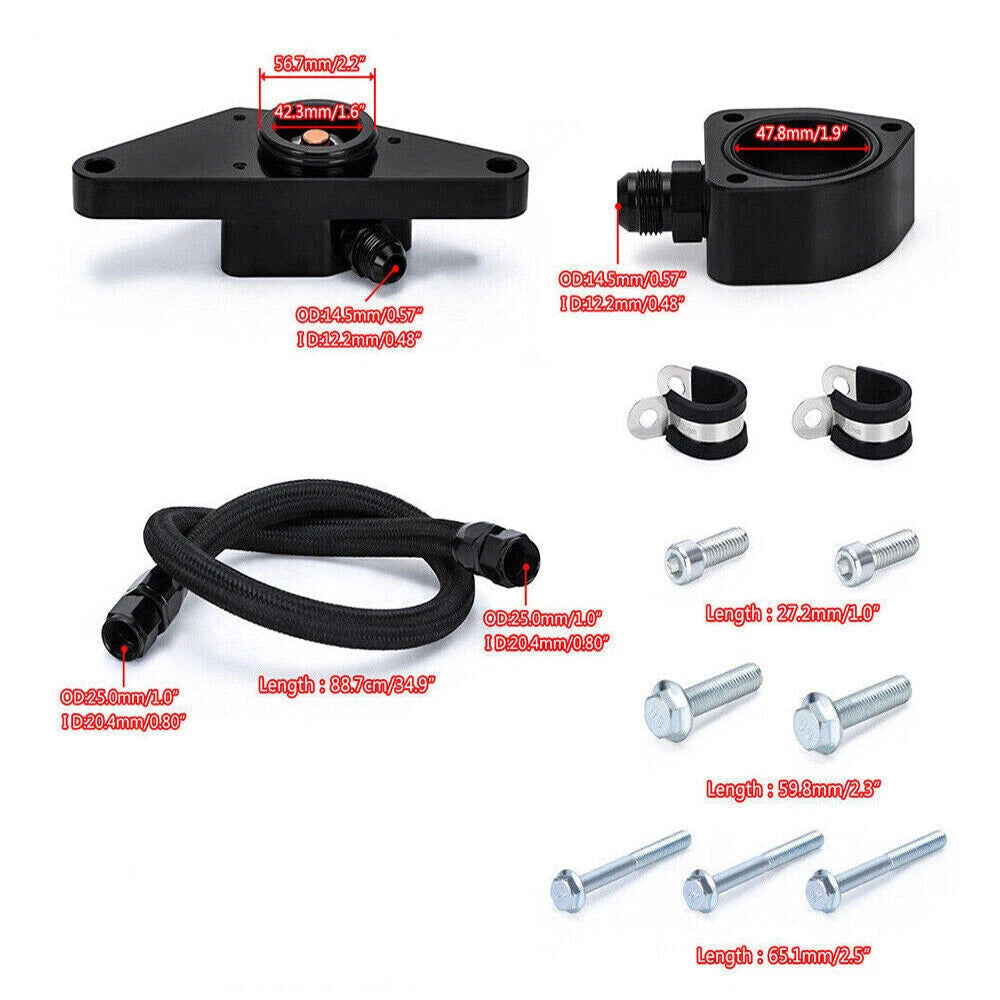 Coolant Bypass Kit for Dodge Ram 5.9L (2003–2007) & Cummins 6.7L (2007.5–2018)