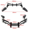 Set of 2 Rear Passenger Armrests for BMW K1600GTL (2010–2018) 11