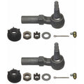 2X Front Outer Steering Tie Rod End Kit for Chevrolet Corvette (1984–1996)