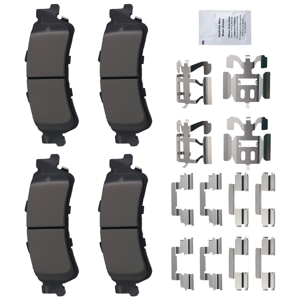 Rear Ceramic Brake Pads for Cadillac DeVille/DTS (2000-2011) Heavy Duty