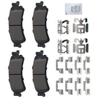 Rear Ceramic Brake Pads for Cadillac DeVille/DTS (2000-2011) Heavy Duty