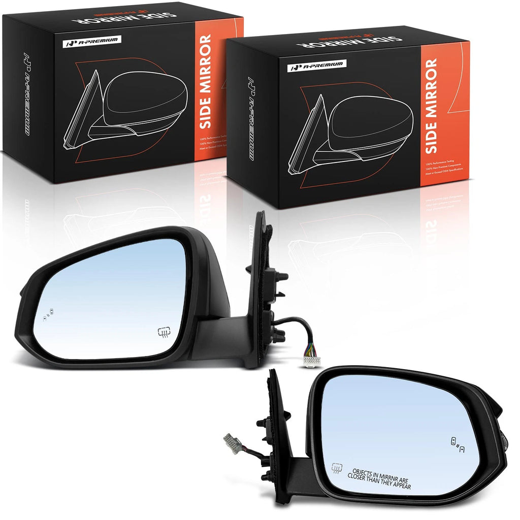 Power Mirror with Manual Fold Blind Spot for Toyota Highlander (2014–2019)