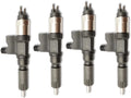 Set of 4 Common Rail Fuel Injectors 095000-8901 8973297033 for Isuzu 4HK1 6HK1
