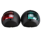 2X IP66 Waterproof Dual Color Marine Side Lights for Safe Night Boating