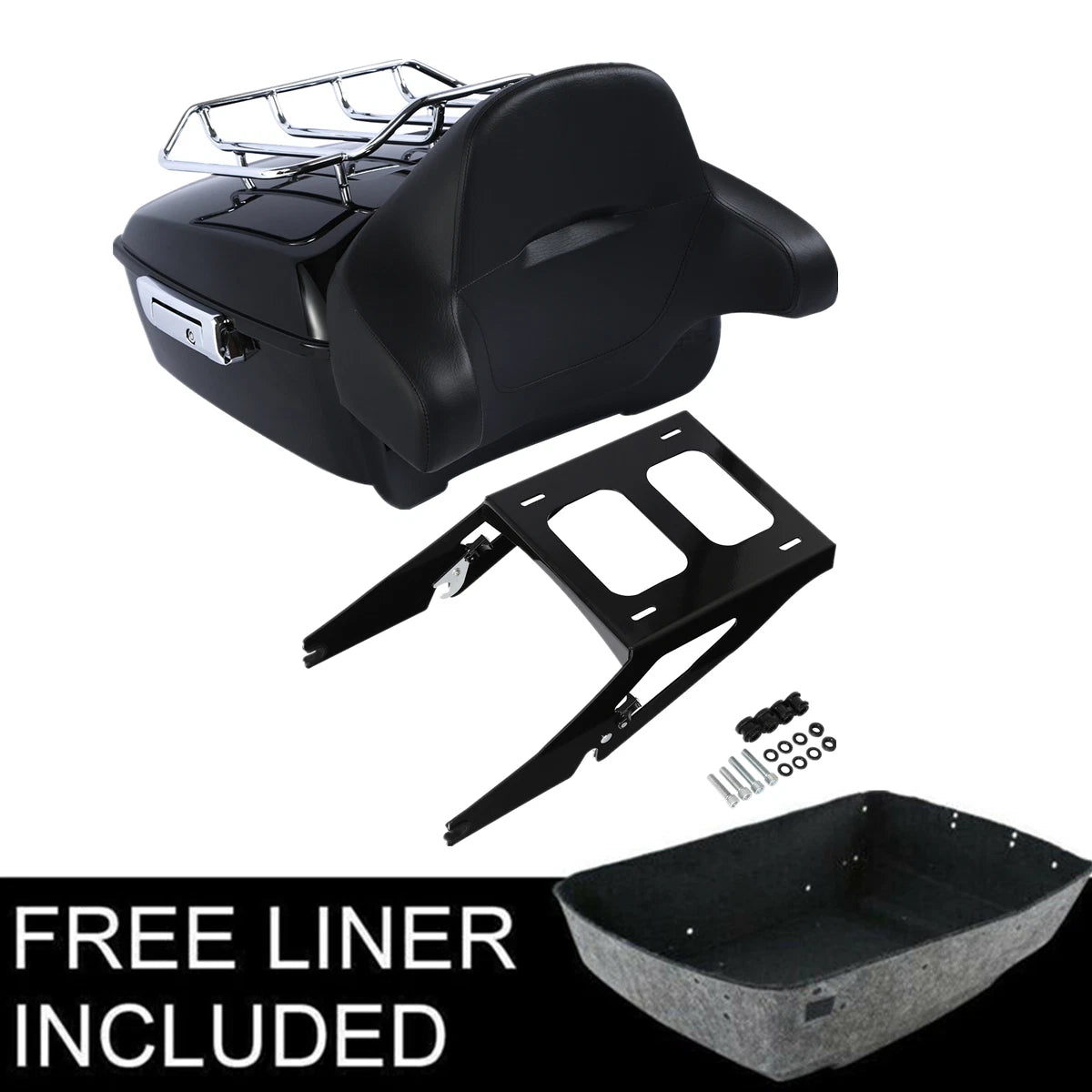 Trunk Backrest Pad for Harley Sport Glide FLSB (2018–2023)