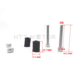 M8 Bar End Bolts for Yamaha, Kawasaki, Suzuki, Honda (Universal)