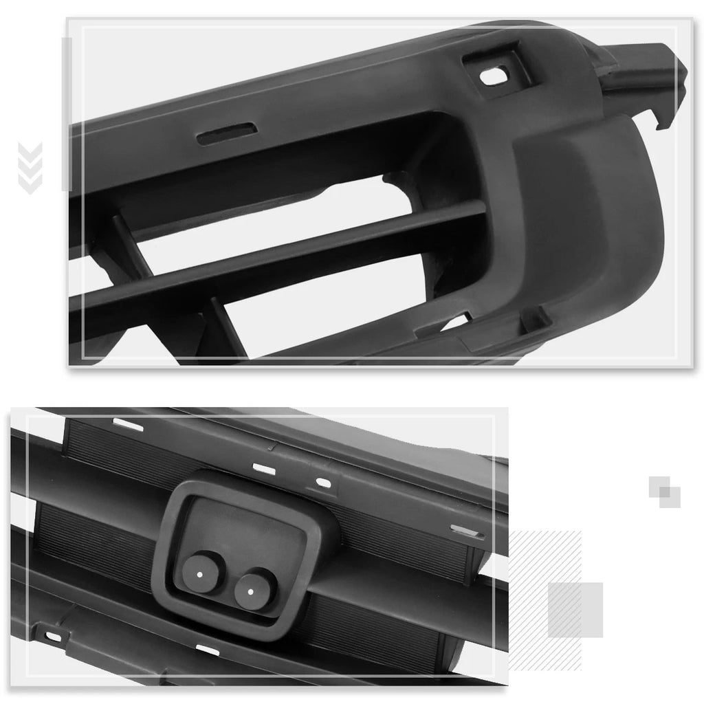 Set of 2 Black Housing Headlights for Dodge Ram 1500-3500 (1994–2002)