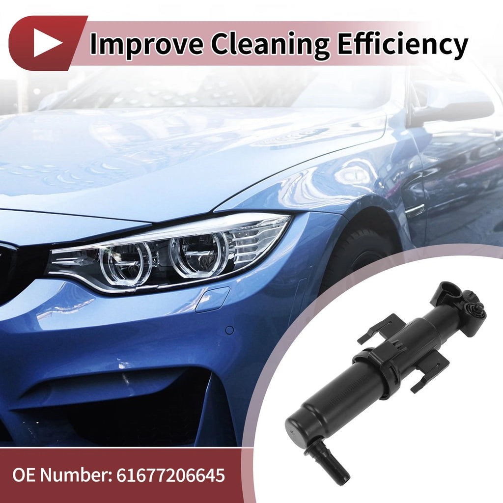 Front Driver Side Headlight Washer Nozzle for BMW Z4 (2009–2016) No. 61677206645