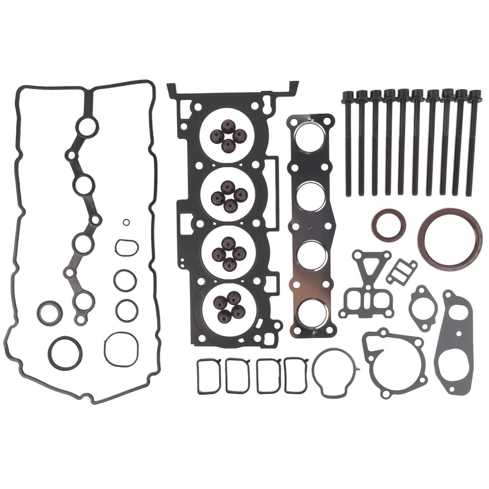 Engine Overhaul Gasket Seals Kit & Head Bolts for Hyundai Sonata Sportage (2011–2019)