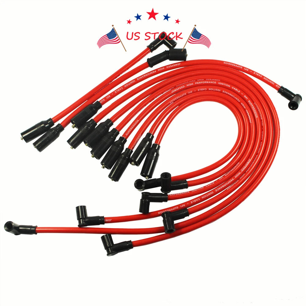 10.5MM Performance Spark Plug Wire Set for Chevy (1992–1997)