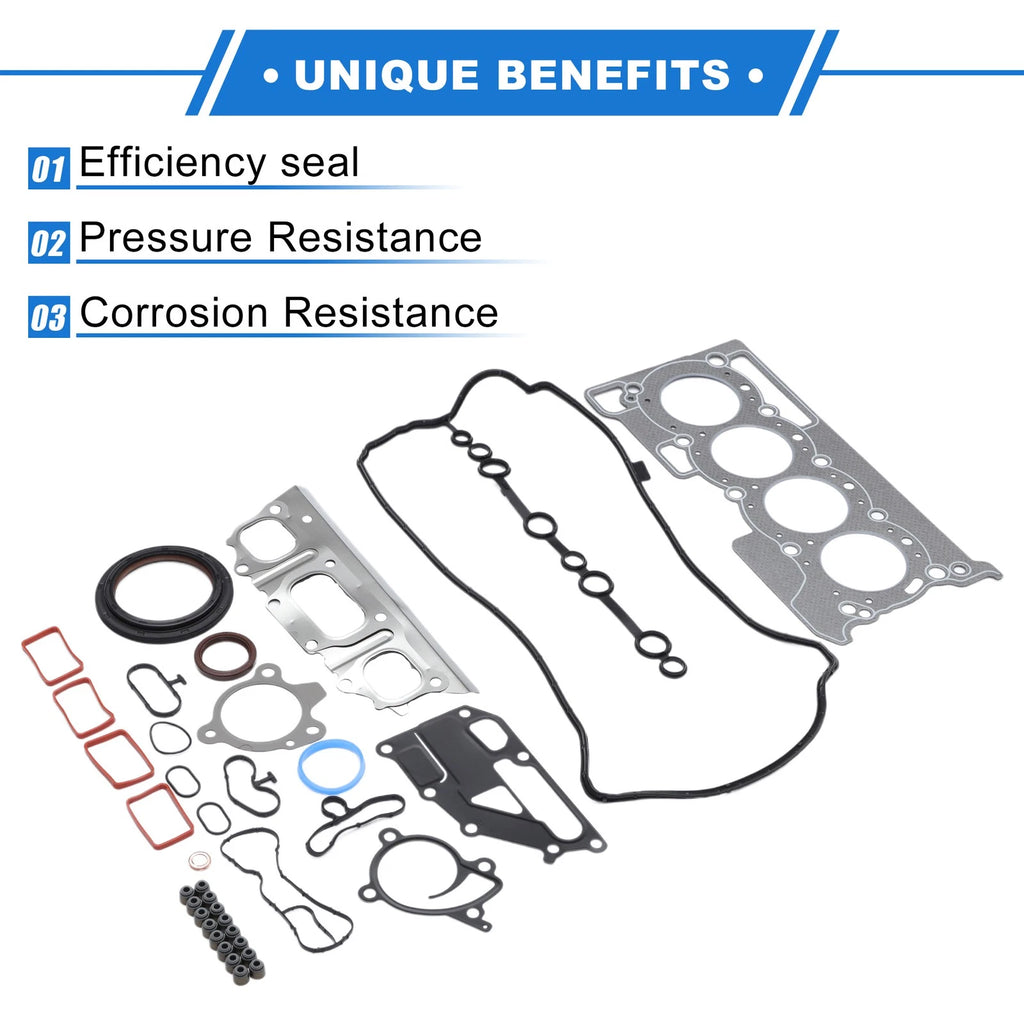 Cylinder Head Gasket Kit No. 1010100Q2B for Nissan HRA2DDT (1 Set)
