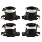 Set of 4 Carburetor Intake Manifold Boots for Yamaha XJ650 Maxim XJ750 Seca (1981–1983)