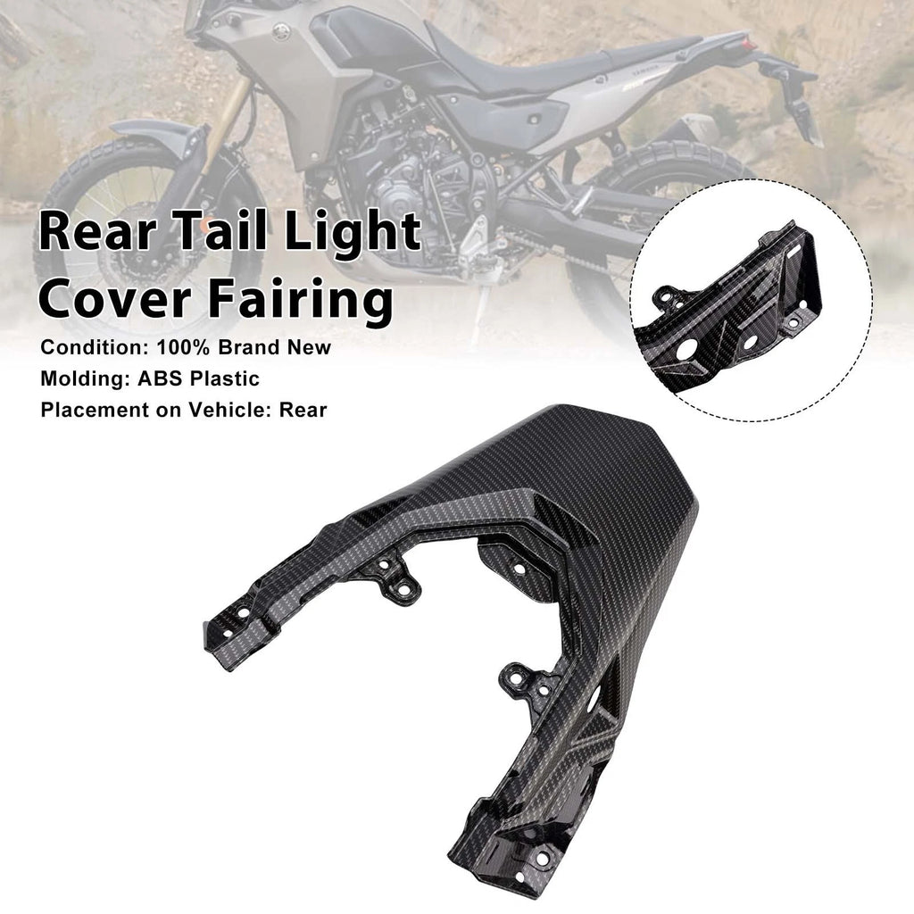 Rear Tail Light Cover Fairing for Yamaha Tenere 700 (2025–2026) Carbon