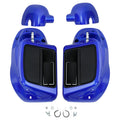 Blue Lower Vented Fairings for Harley Electra Glide Road Glide (2014–2024)