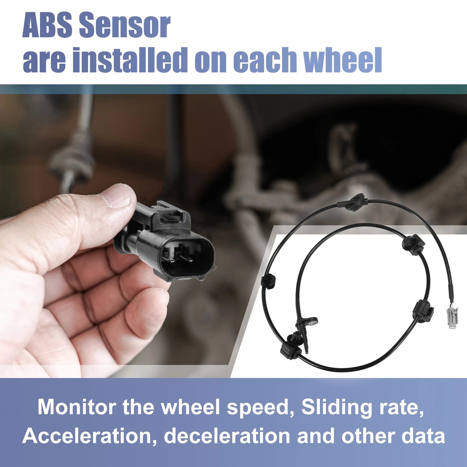 Rear Right ABS Sensor No. 27540SG020 for Subaru Crosstrek (2013–2023)