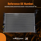 Aluminum Radiator for Toyota Camry/Avalon 2.5L (2018–2022)