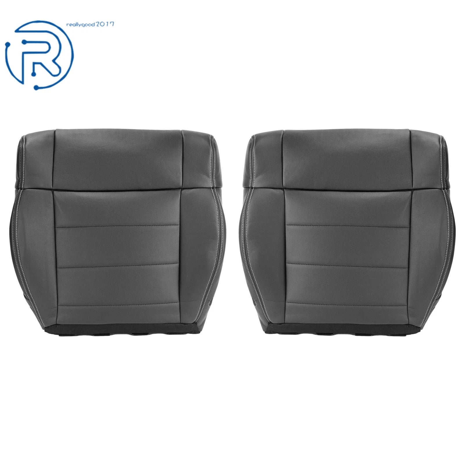 Leather Black Seat Covers for Jeep Wrangler (2007-2012)