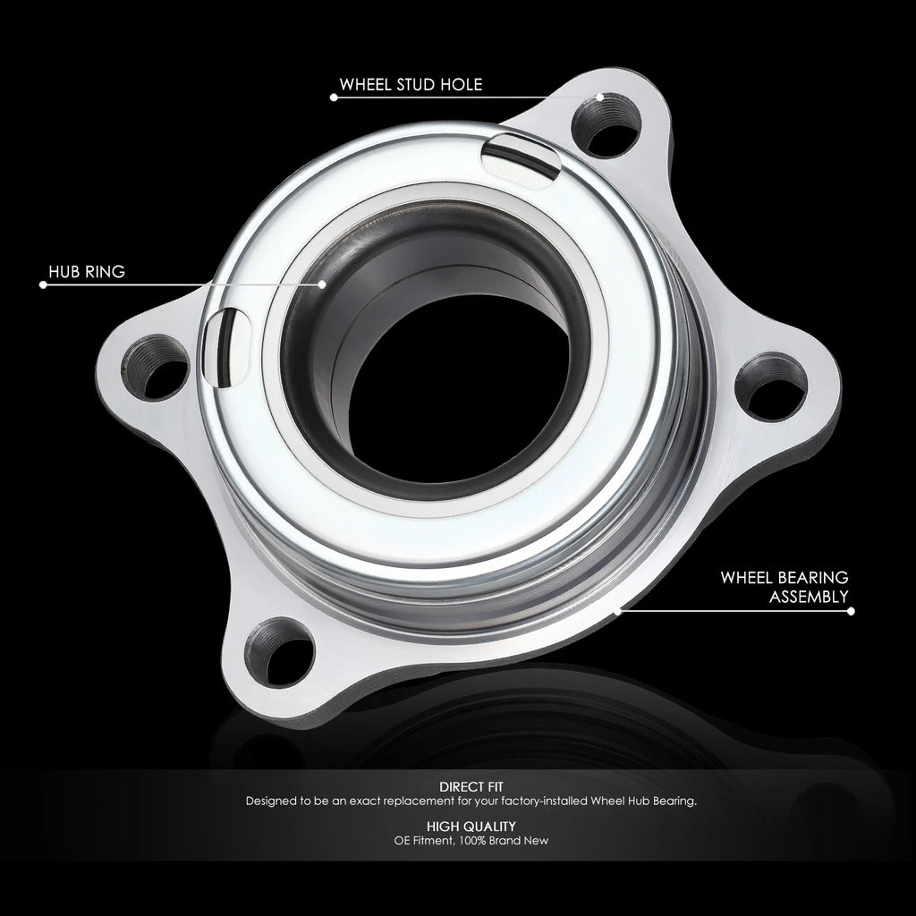 Set of 2 Wheel Bearings for Infiniti G35 (2004–2006) OE Style 4WD 4-Studs