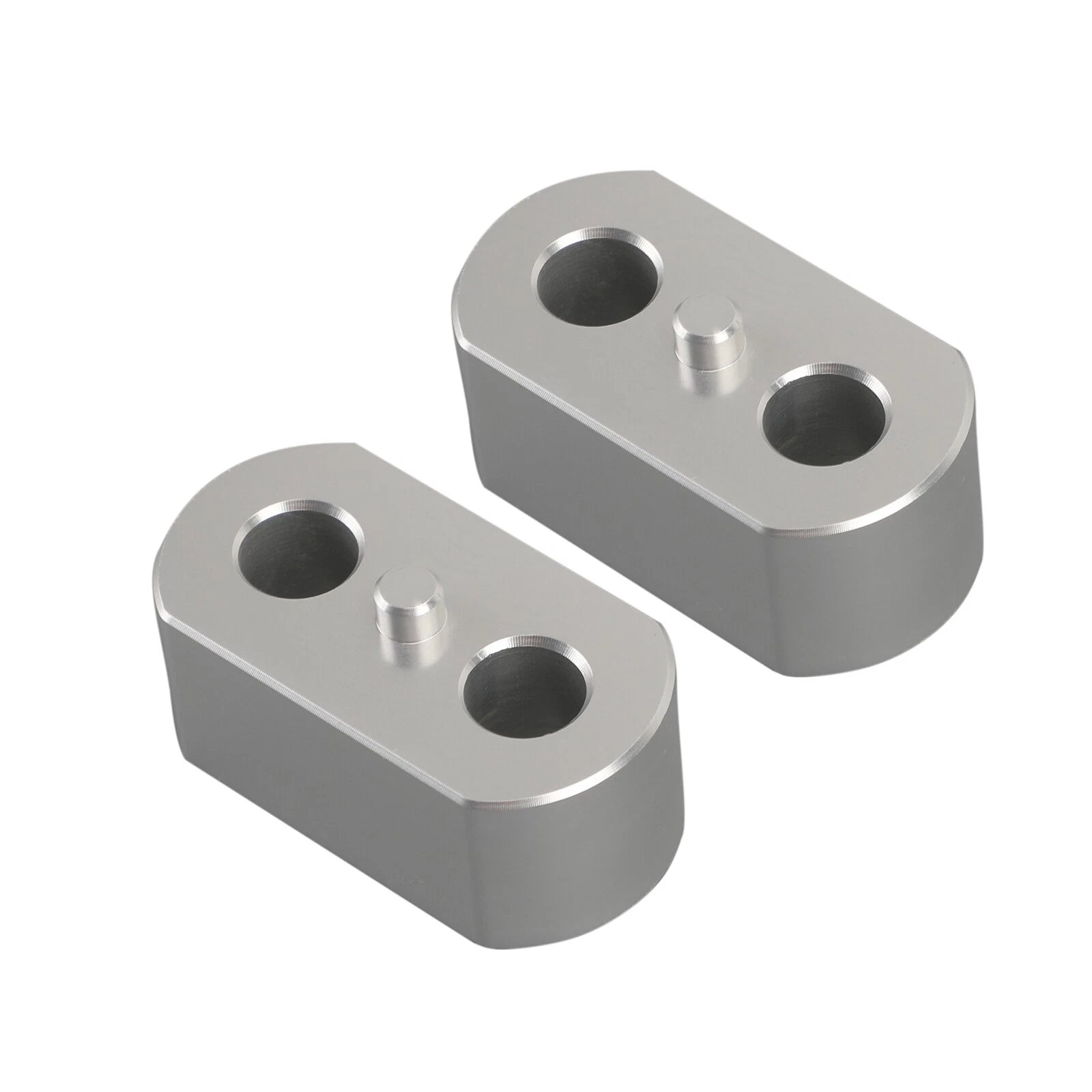 Silver Bar Risers 20mm Rise for Tiger 800/1200 Explorer (2012–2020) T9